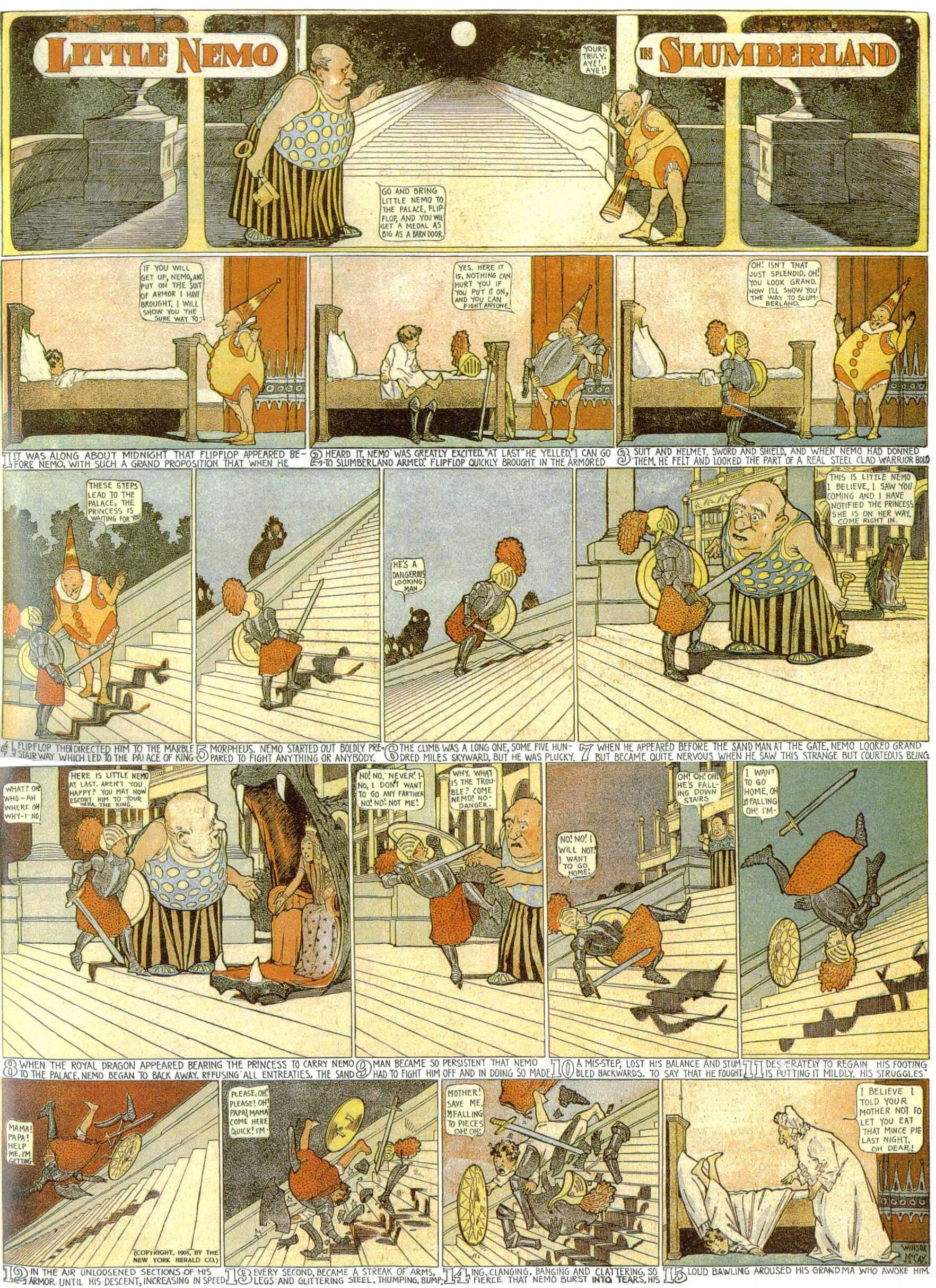 LittleNemo1905-1914ByWinsorMccay page 9