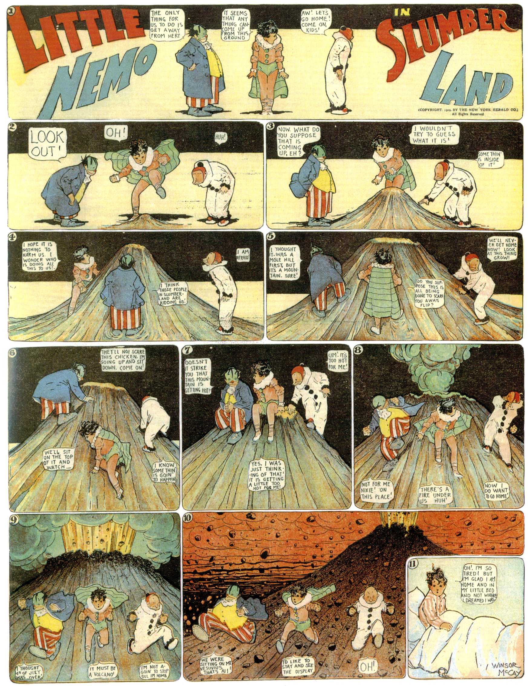 Little Nemo in Slumberland (1905–1914), page 198. Little Nemo in Slumberland by Winsor McCay. Public domain in the United States. https://archive.org/details/LittleNemo1905-14FromWinsorMccayAsCbz