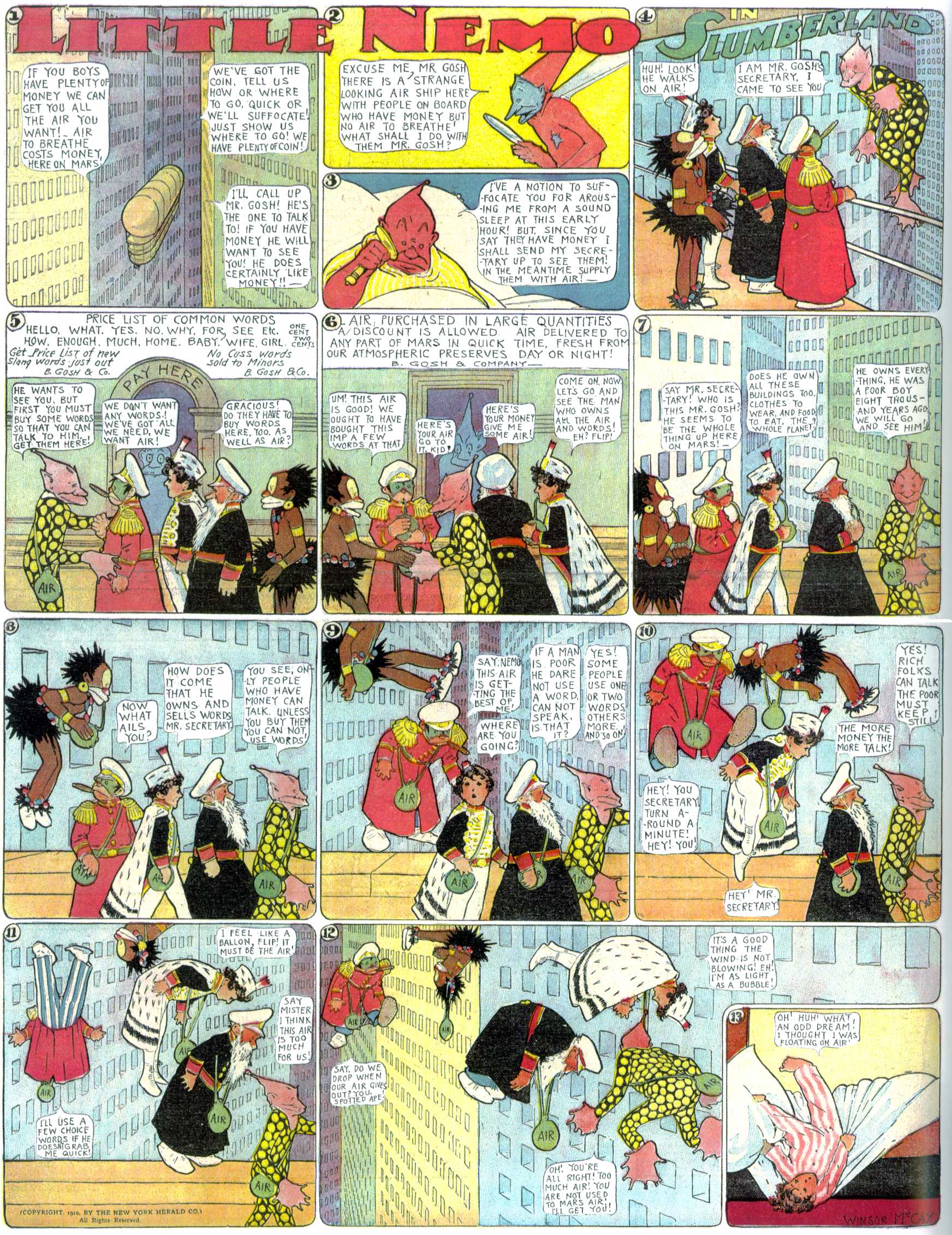 Little Nemo in Slumberland (1905–1914), page 239. Little Nemo in Slumberland by Winsor McCay. Public domain in the United States. https://archive.org/details/LittleNemo1905-14FromWinsorMccayAsCbz
