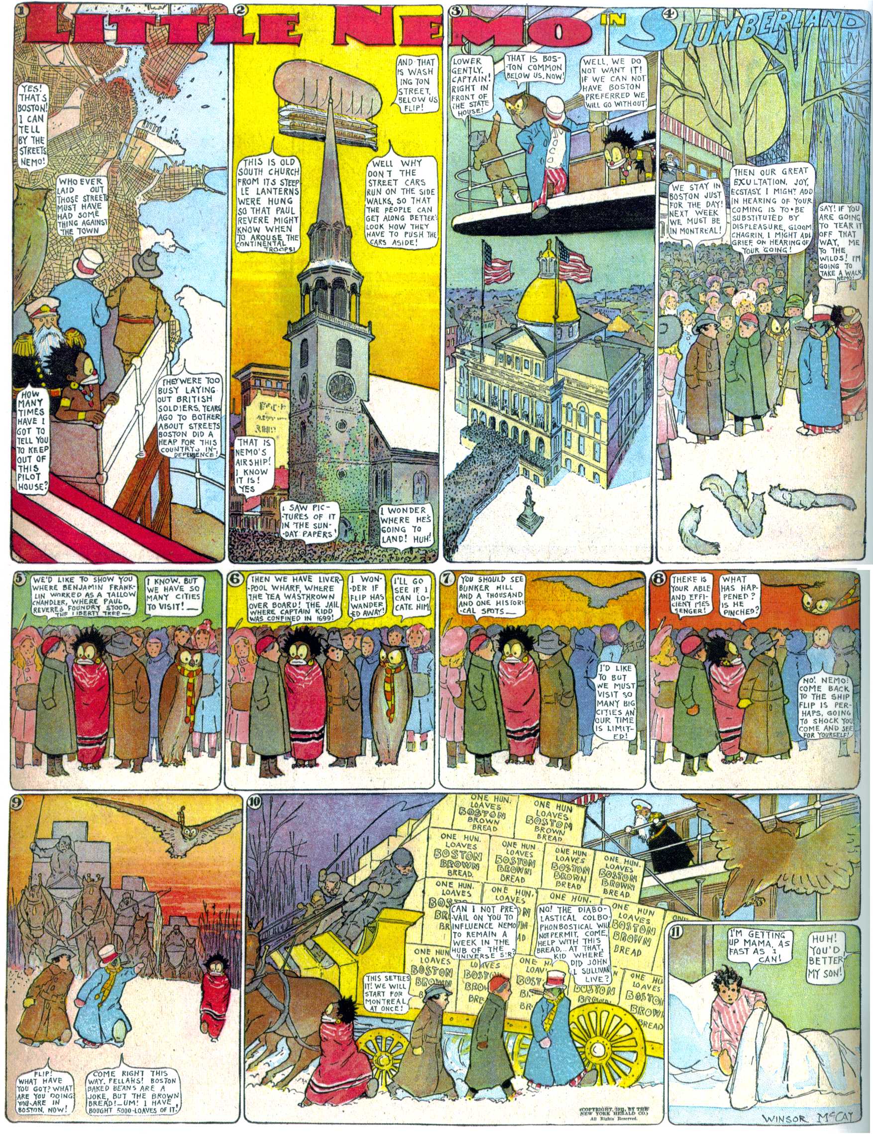 Little Nemo in Slumberland (1905–1914), page 275. Little Nemo in Slumberland by Winsor McCay. Public domain in the United States. https://archive.org/details/LittleNemo1905-14FromWinsorMccayAsCbz