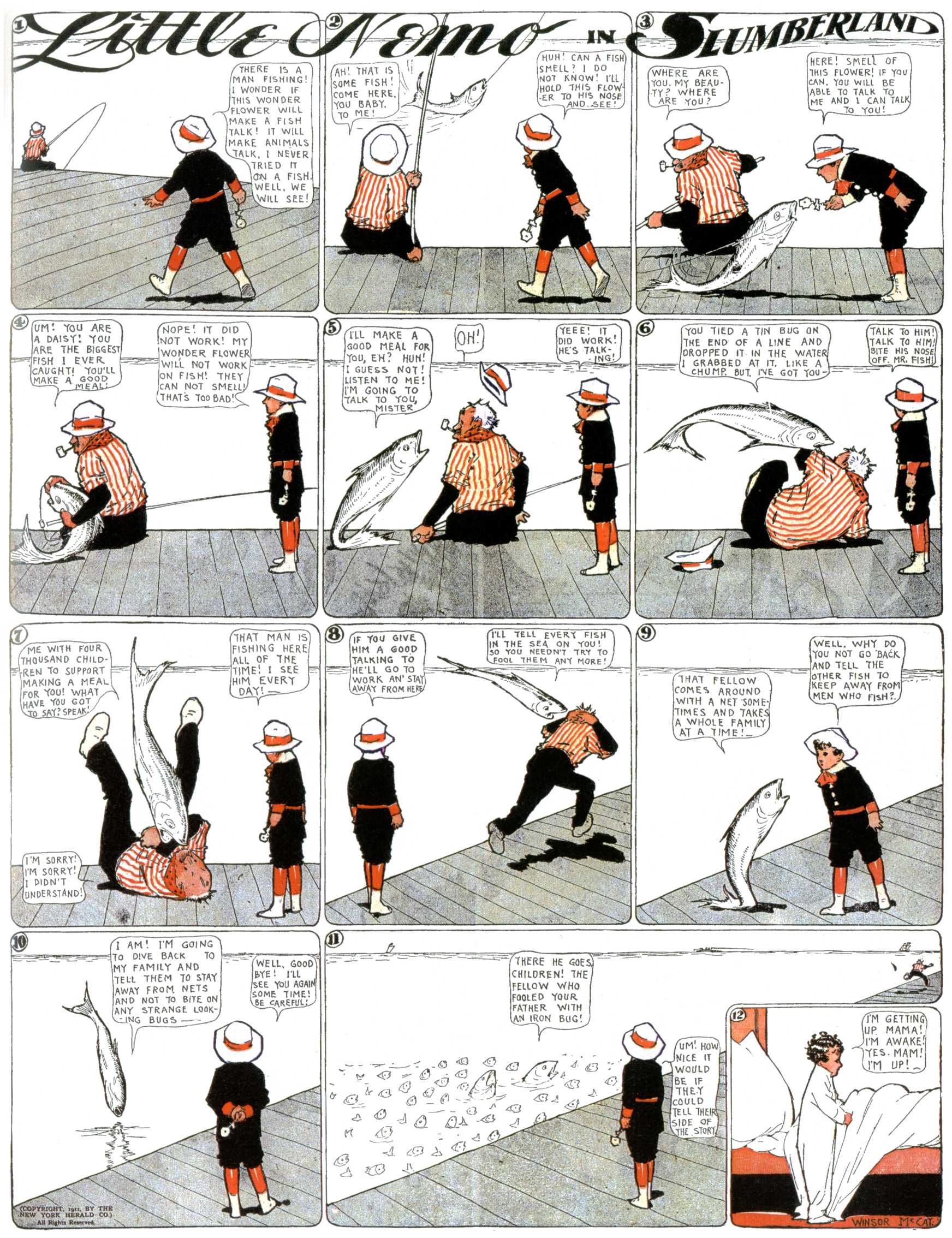 Little Nemo in Slumberland (1905–1914), page 298. Little Nemo in Slumberland by Winsor McCay. Public domain in the United States. https://archive.org/details/LittleNemo1905-14FromWinsorMccayAsCbz