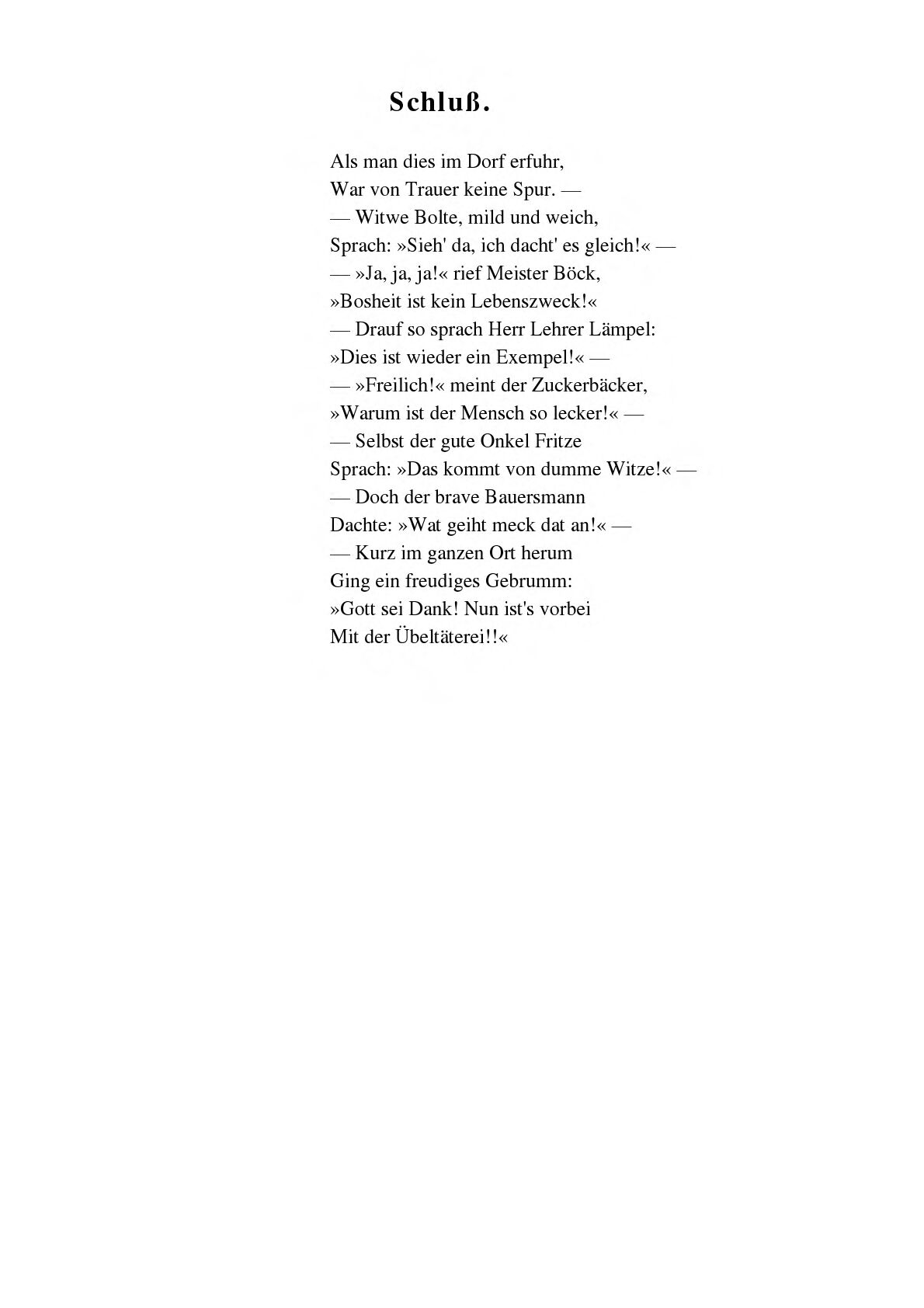 Max und Moritz page 41