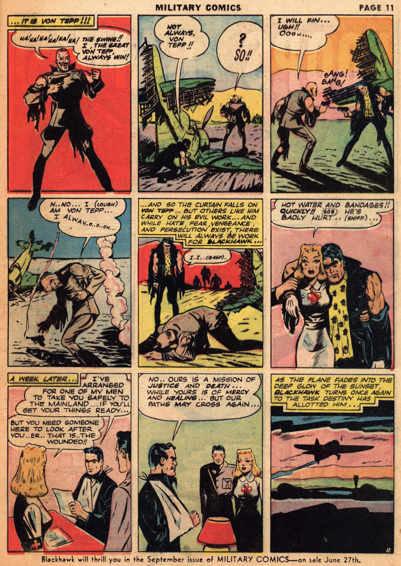 Military Comics #1 (Quality Comics), page 13. Public domain (US).
