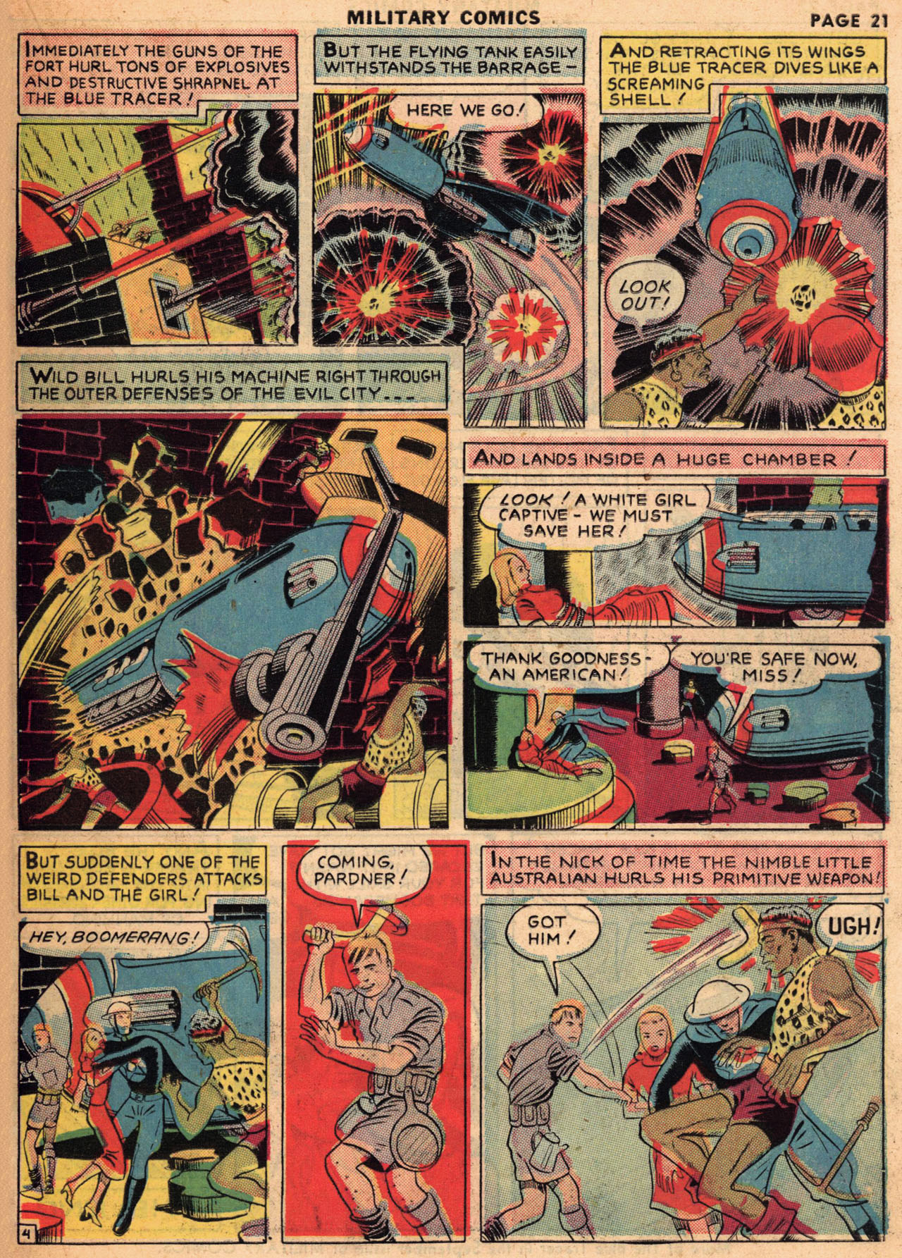 Military Comics #1 (Quality Comics), page 22. Public domain (US).