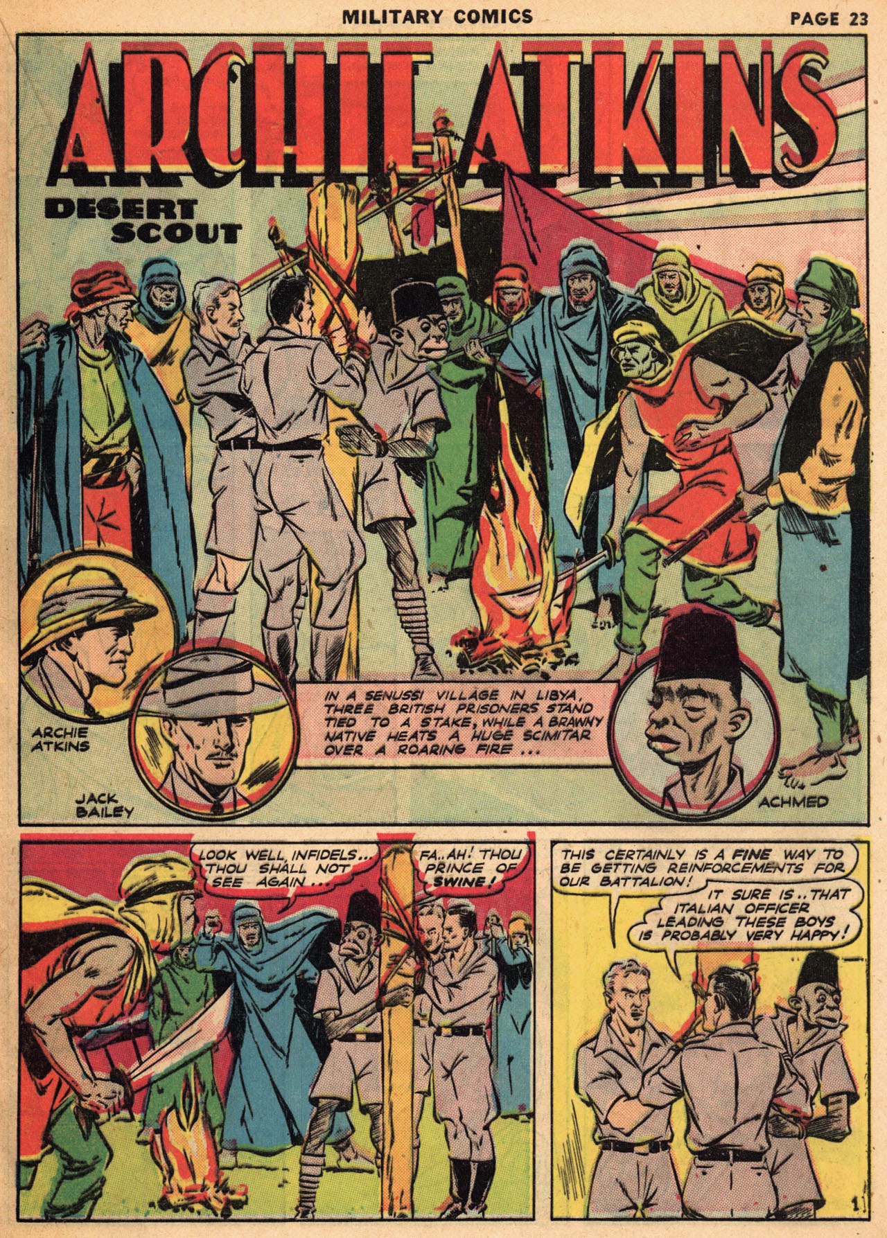 Military Comics #1 (Quality Comics), page 24. Public domain (US).