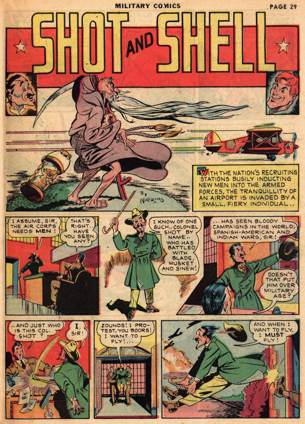 Military Comics #1 (Quality Comics), page 30. Public domain (US).