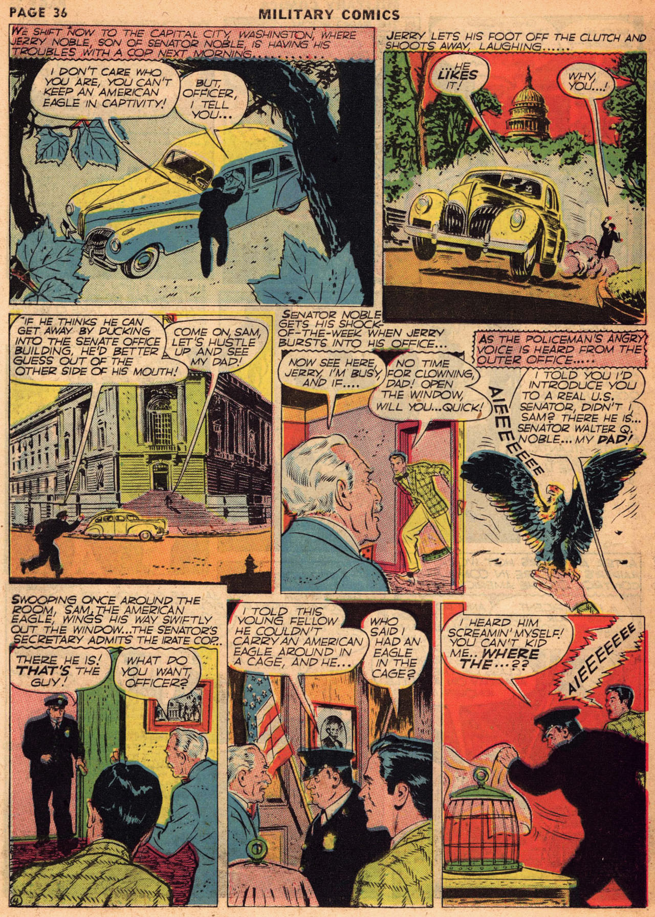 Military Comics #1 (Quality Comics), page 37. Public domain (US).
