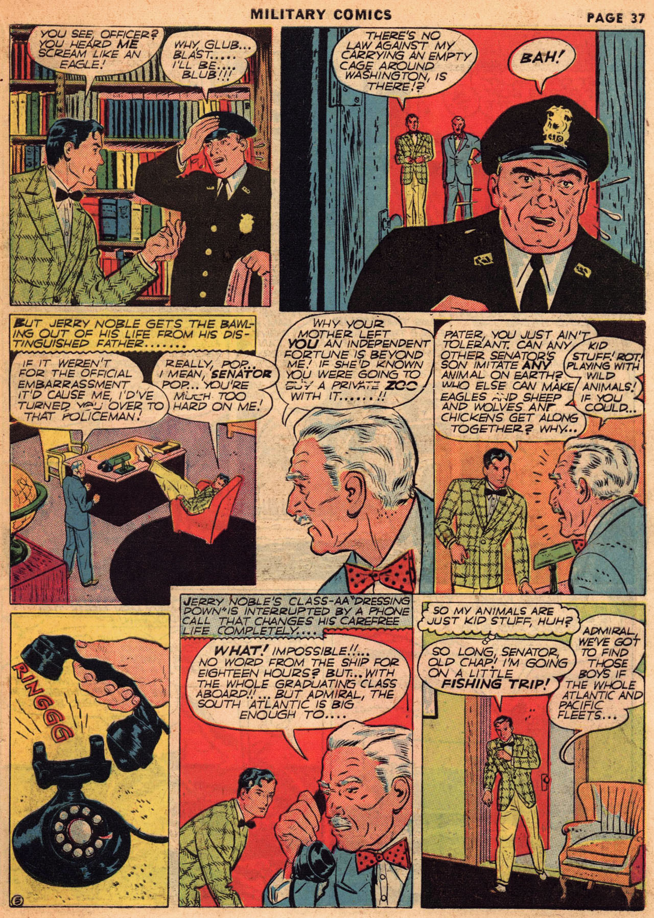 Military Comics #1 (Quality Comics), page 38. Public domain (US).