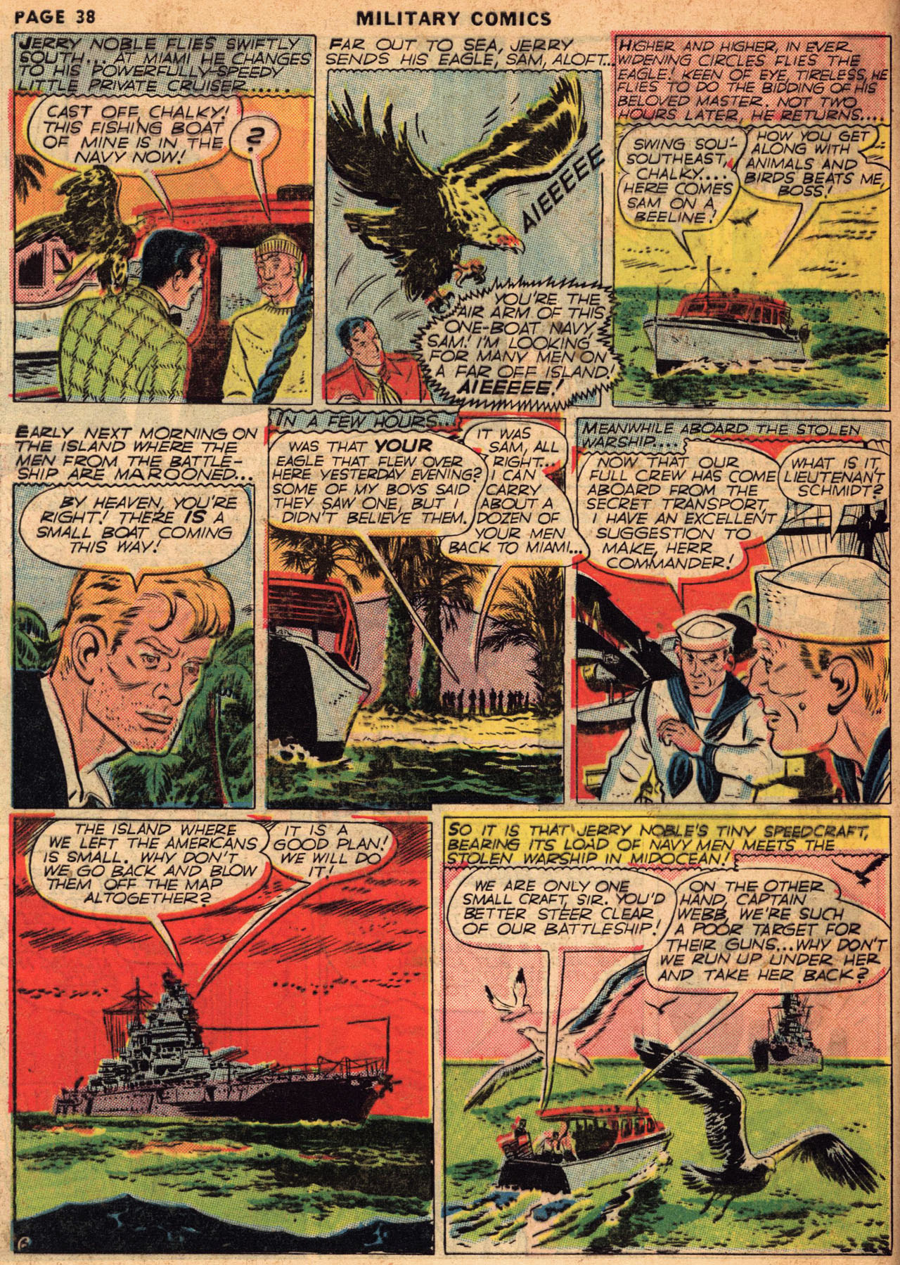 Military Comics #1 (Quality Comics), page 39. Public domain (US).