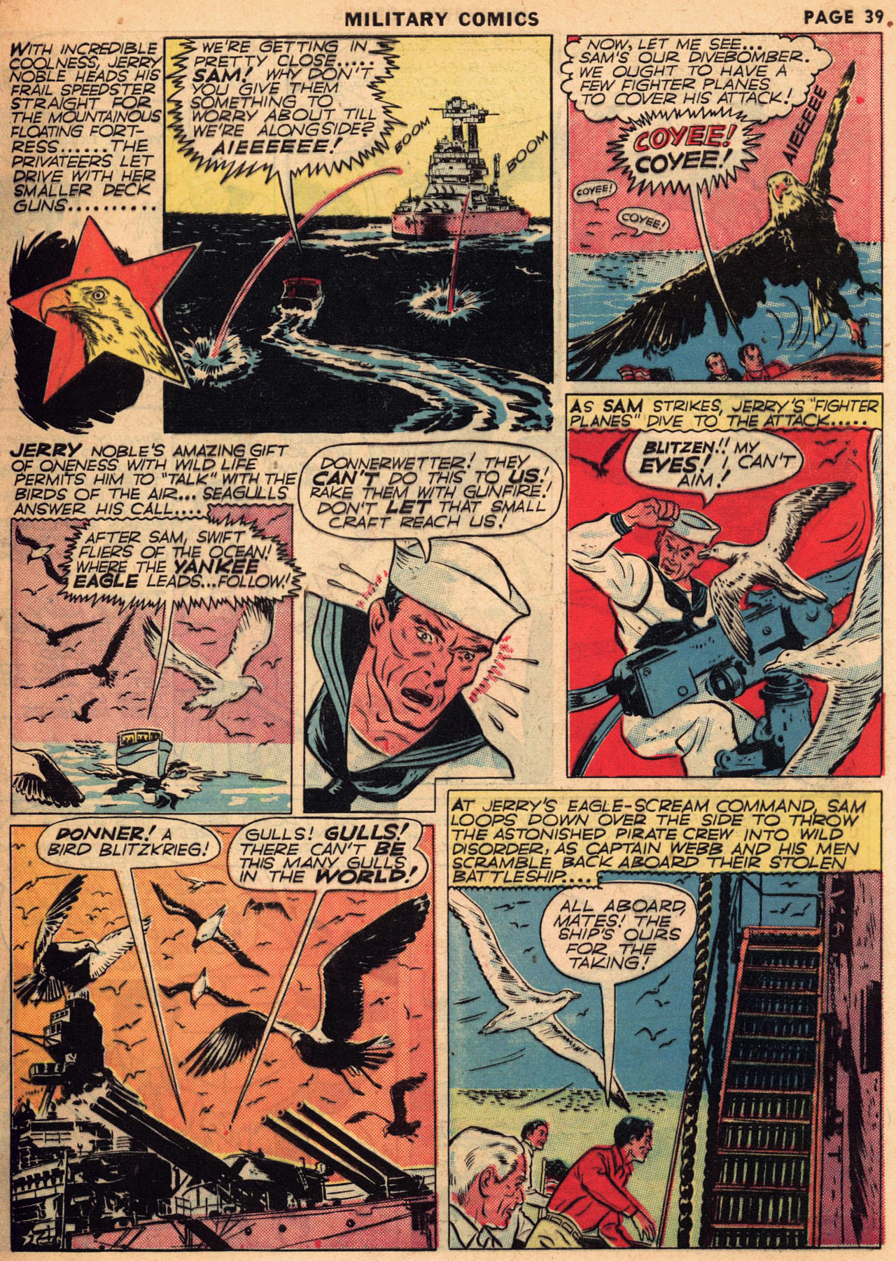 Military Comics #1 (Quality Comics), page 40. Public domain (US).