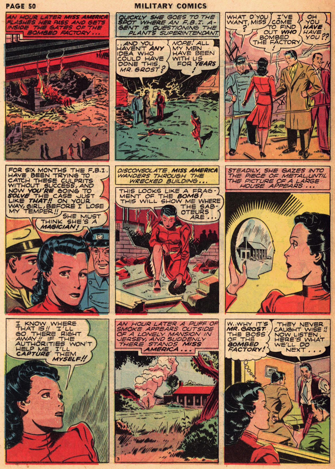 Military Comics #1 (Quality Comics), page 51. Public domain (US).
