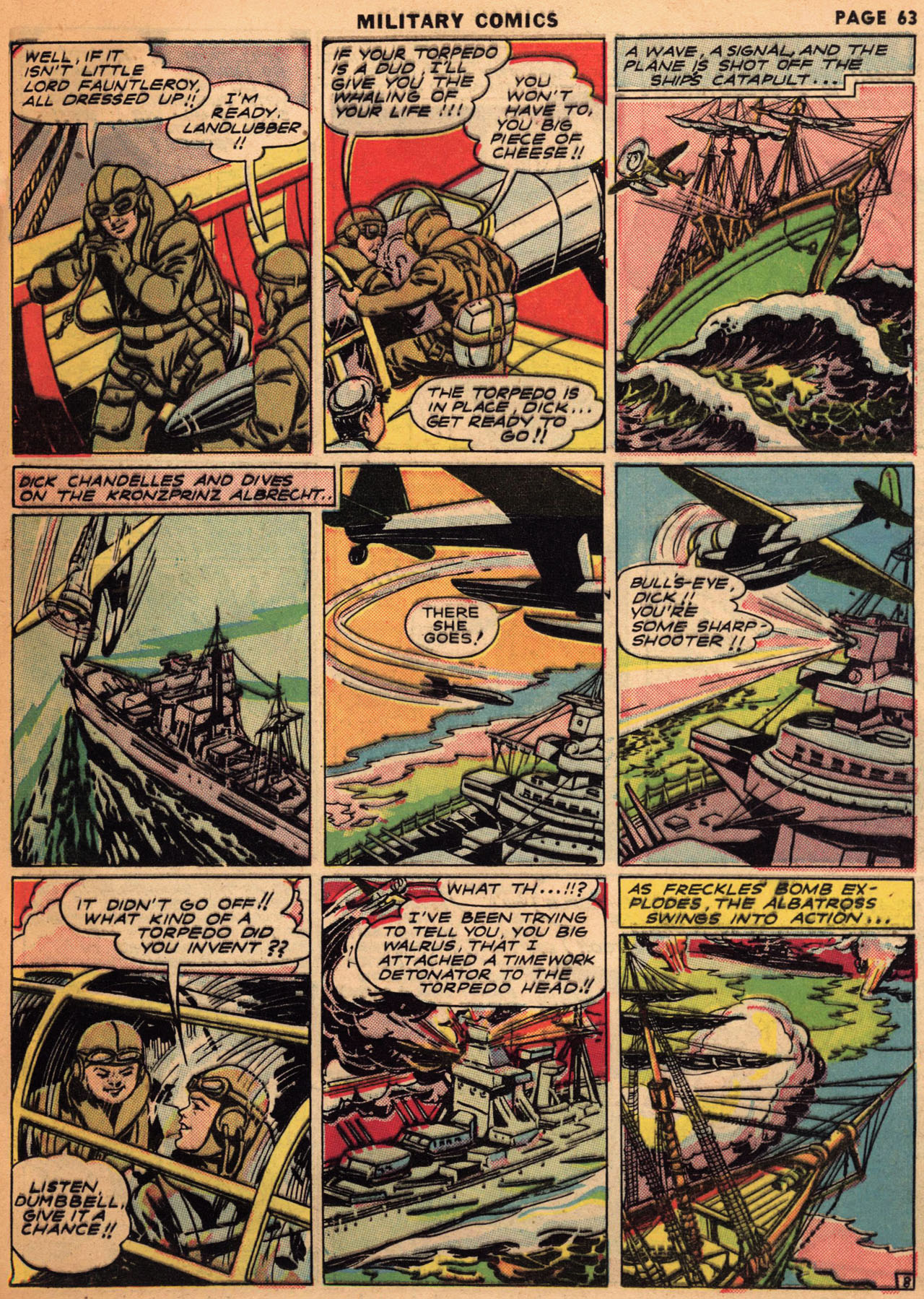 Military Comics #1 (Quality Comics), page 63. Public domain (US).