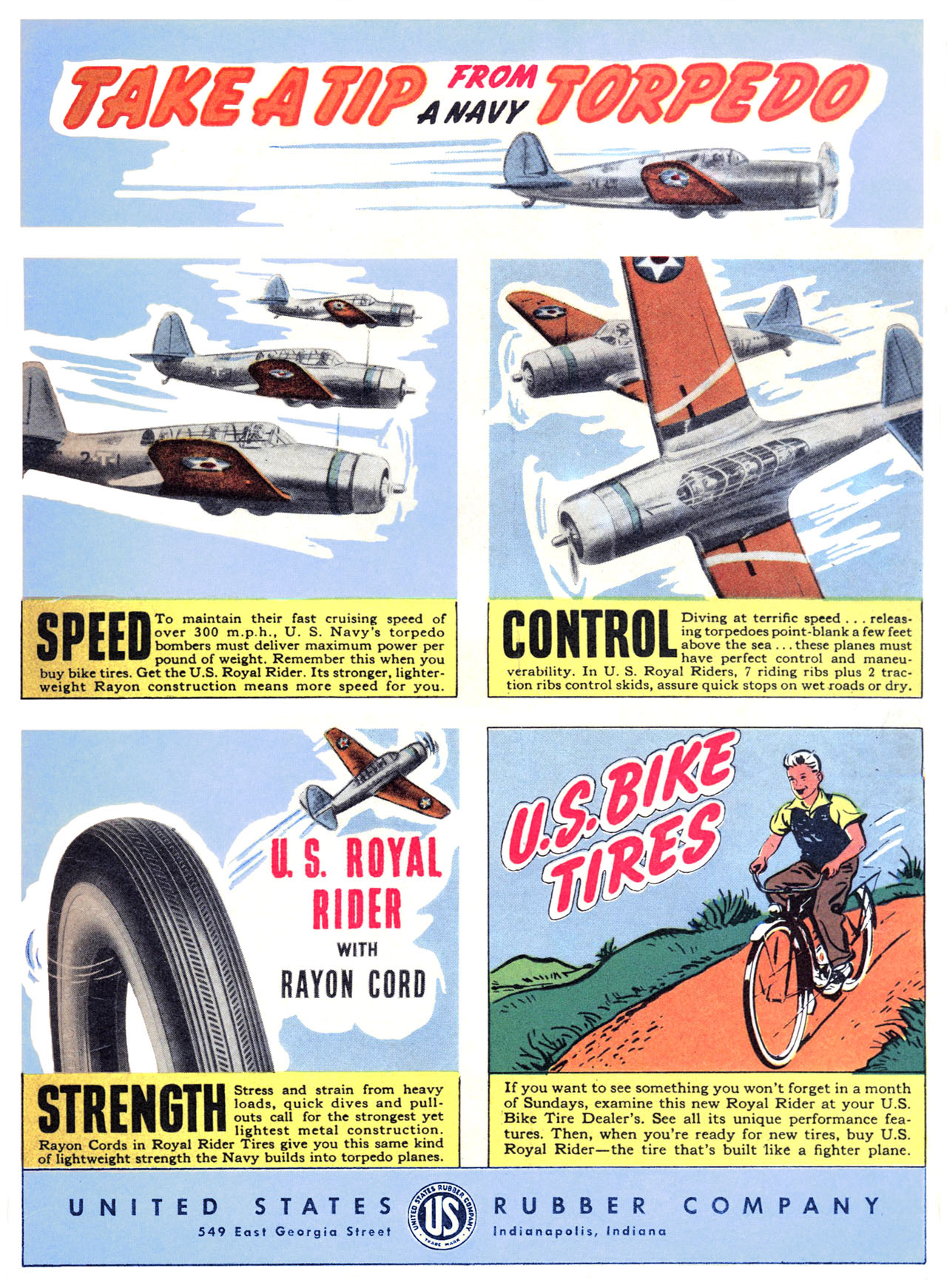 Military Comics #1 (Quality Comics), page 65. Public domain (US).