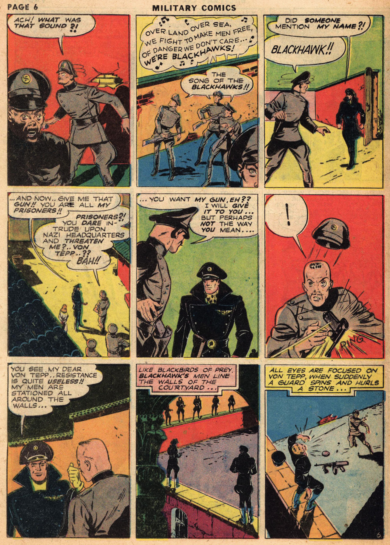 Military Comics #1 (Quality Comics), page 8. Public domain (US).