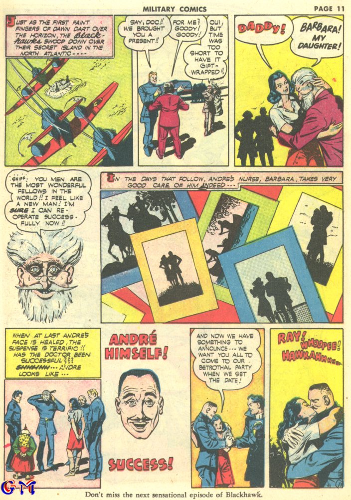 Military Comics #10 (Quality Comics), page 13. Public domain (US).