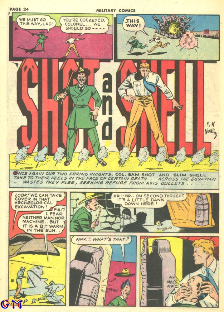 Military Comics #10 (Quality Comics), page 26. Public domain (US).