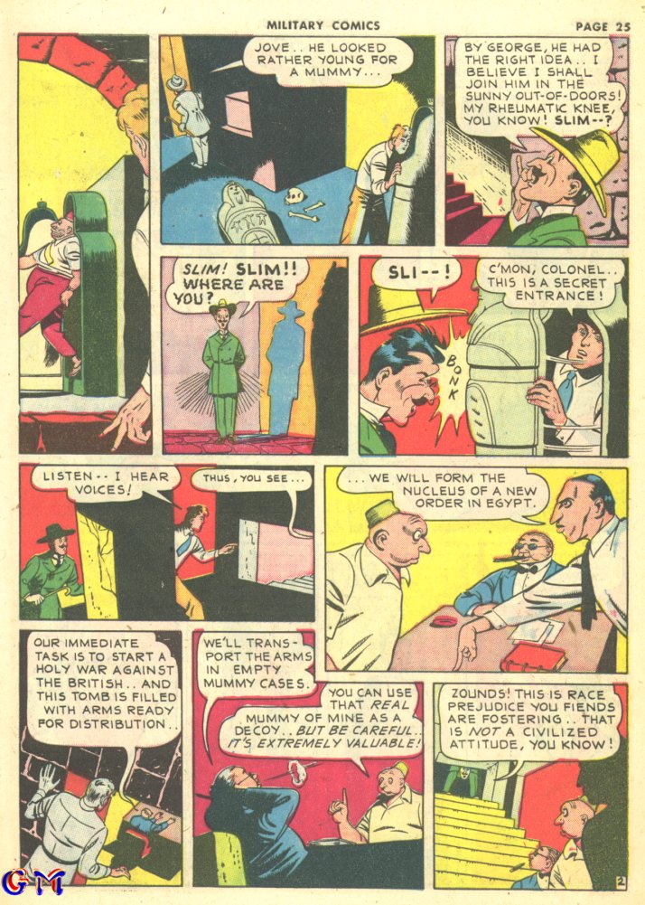 Military Comics #10 (Quality Comics), page 27. Public domain (US).