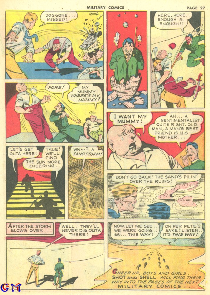 Military Comics #10 (Quality Comics), page 29. Public domain (US).