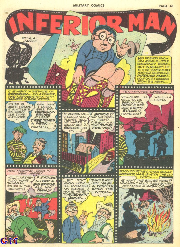 Military Comics #10 (Quality Comics), page 43. Public domain (US).