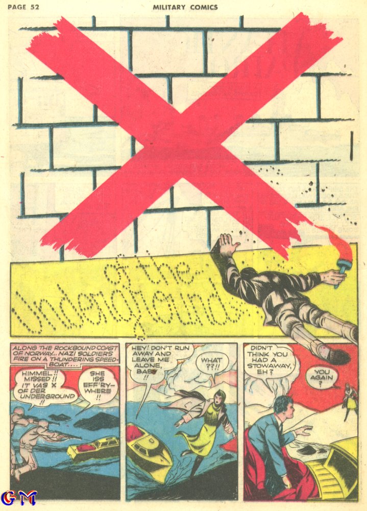 Military Comics #10 (Quality Comics), page 54. Public domain (US).