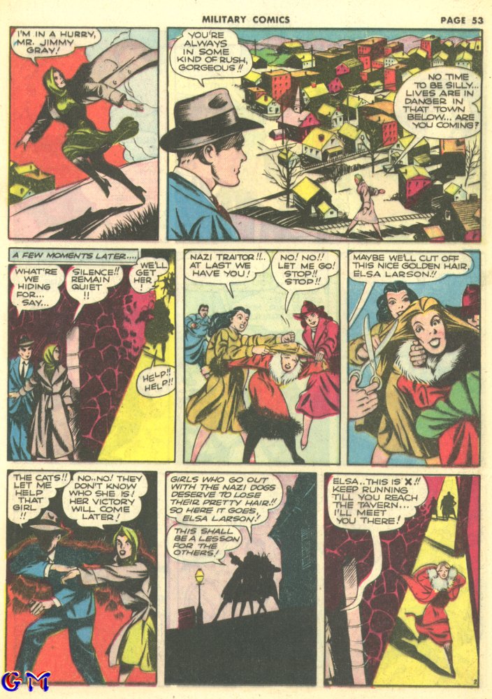 Military Comics #10 (Quality Comics), page 55. Public domain (US).