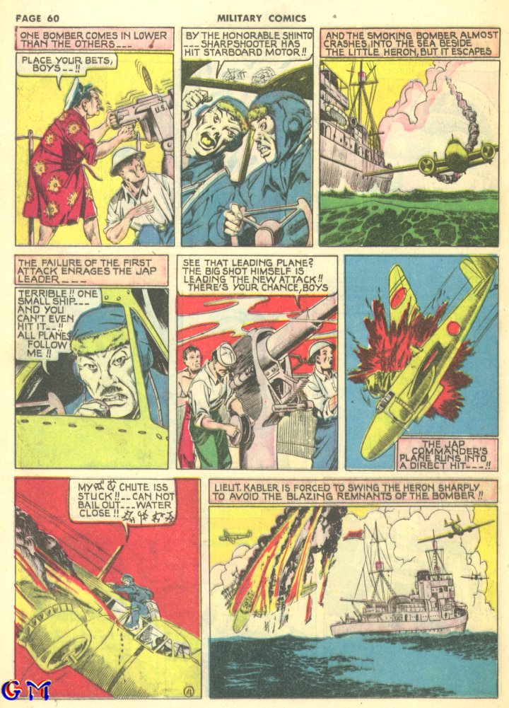 Military Comics #10 (Quality Comics), page 62. Public domain (US).