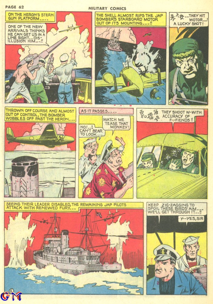 Military Comics #10 (Quality Comics), page 64. Public domain (US).