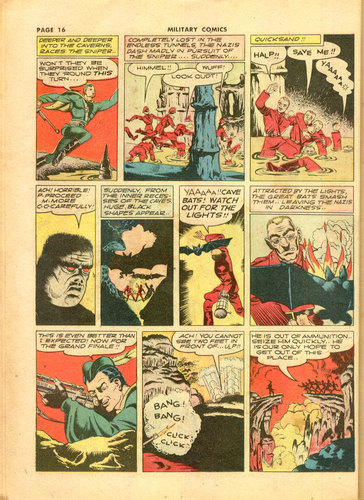 Military Comics #11 (Quality Comics), page 18. Public domain (US).