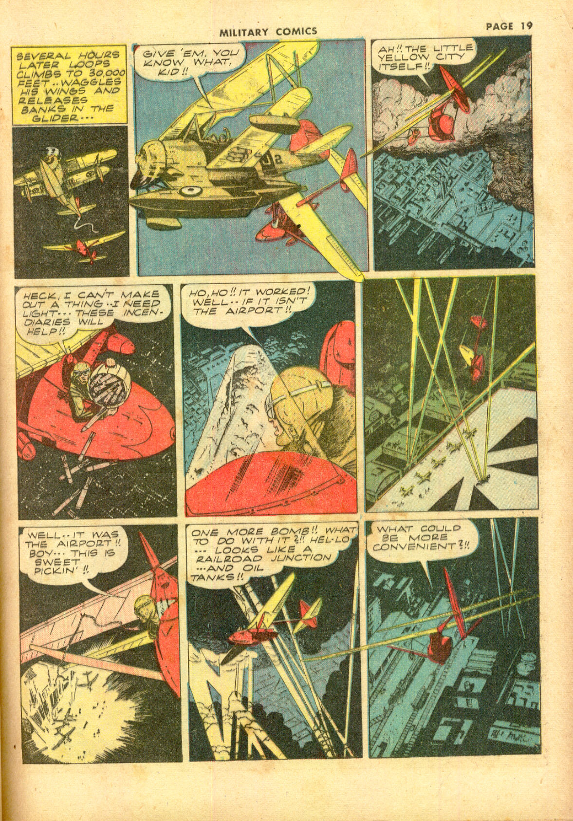 Military Comics #11 (Quality Comics), page 21. Public domain (US).