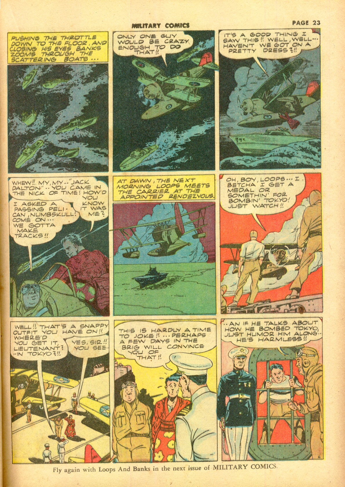 Military Comics #11 (Quality Comics), page 25. Public domain (US).