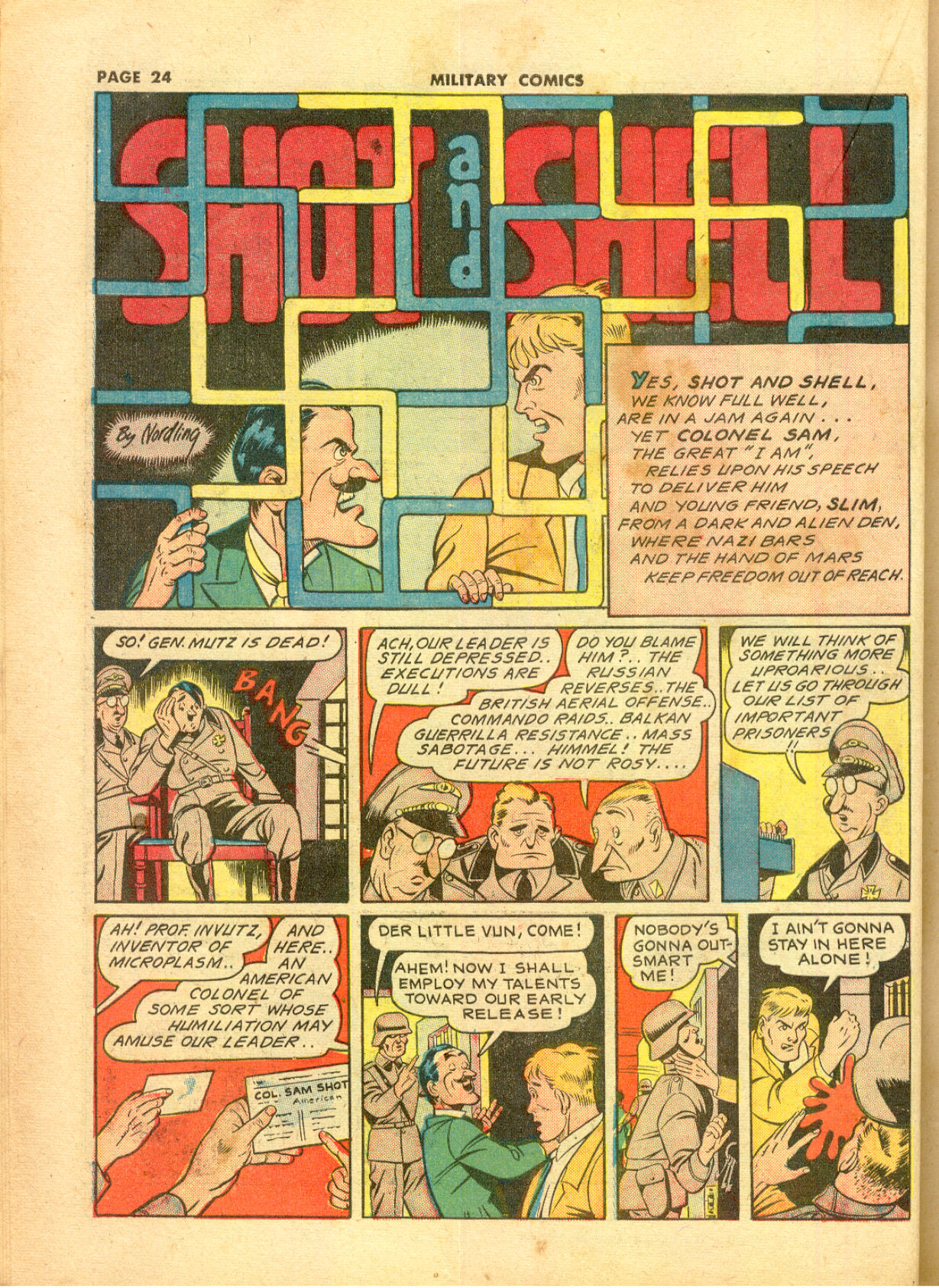 Military Comics #11 (Quality Comics), page 26. Public domain (US).