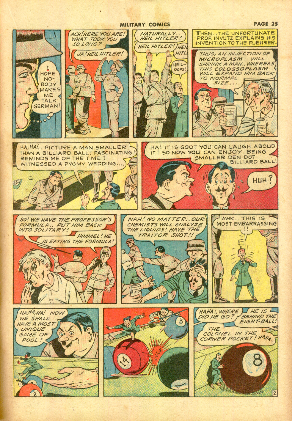 Military Comics #11 (Quality Comics), page 27. Public domain (US).
