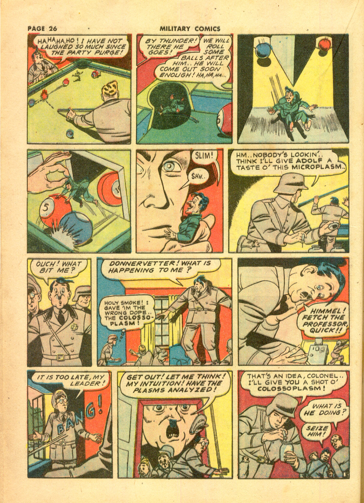 Military Comics #11 (Quality Comics), page 28. Public domain (US).