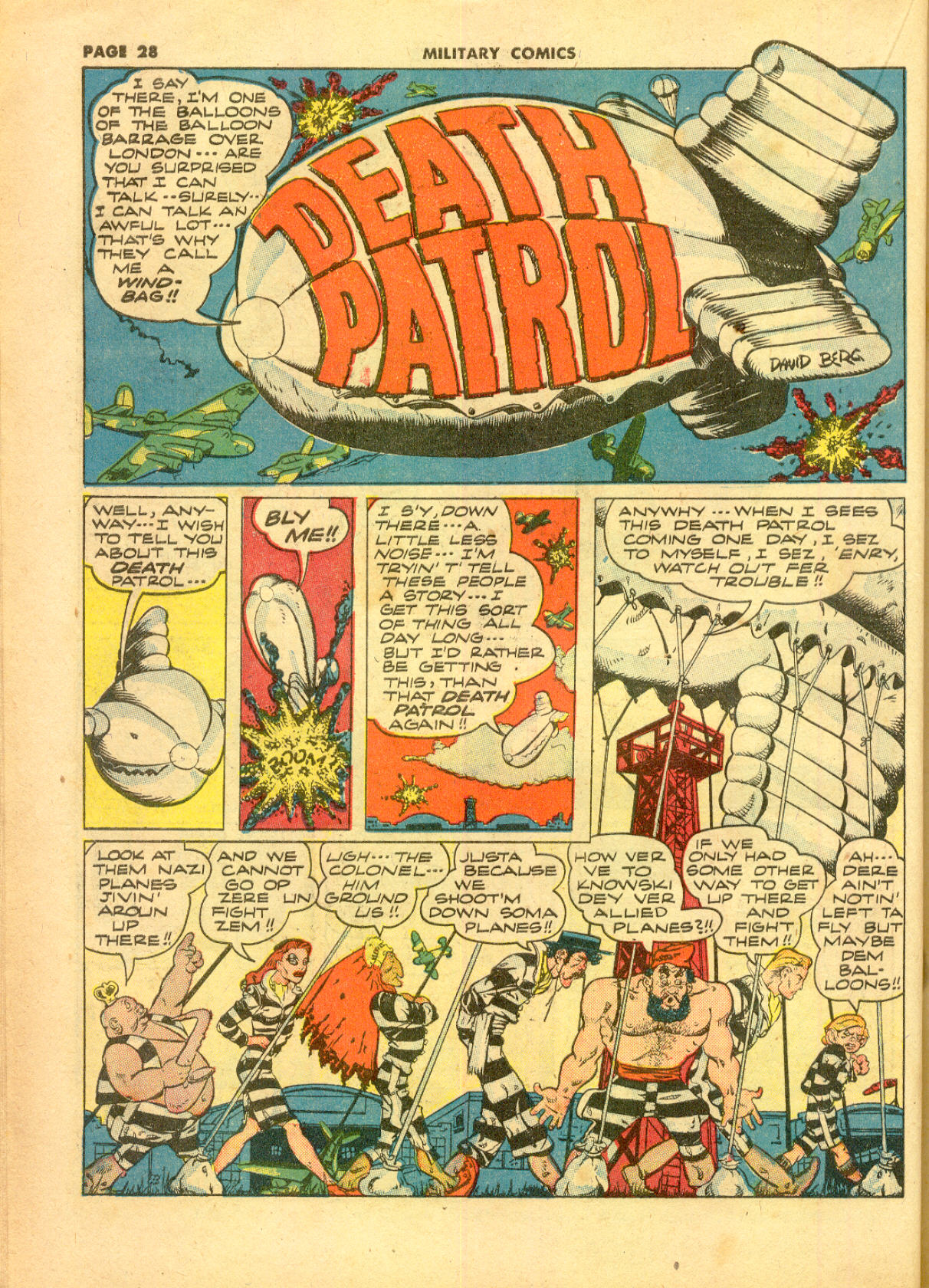Military Comics #11 (Quality Comics), page 30. Public domain (US).