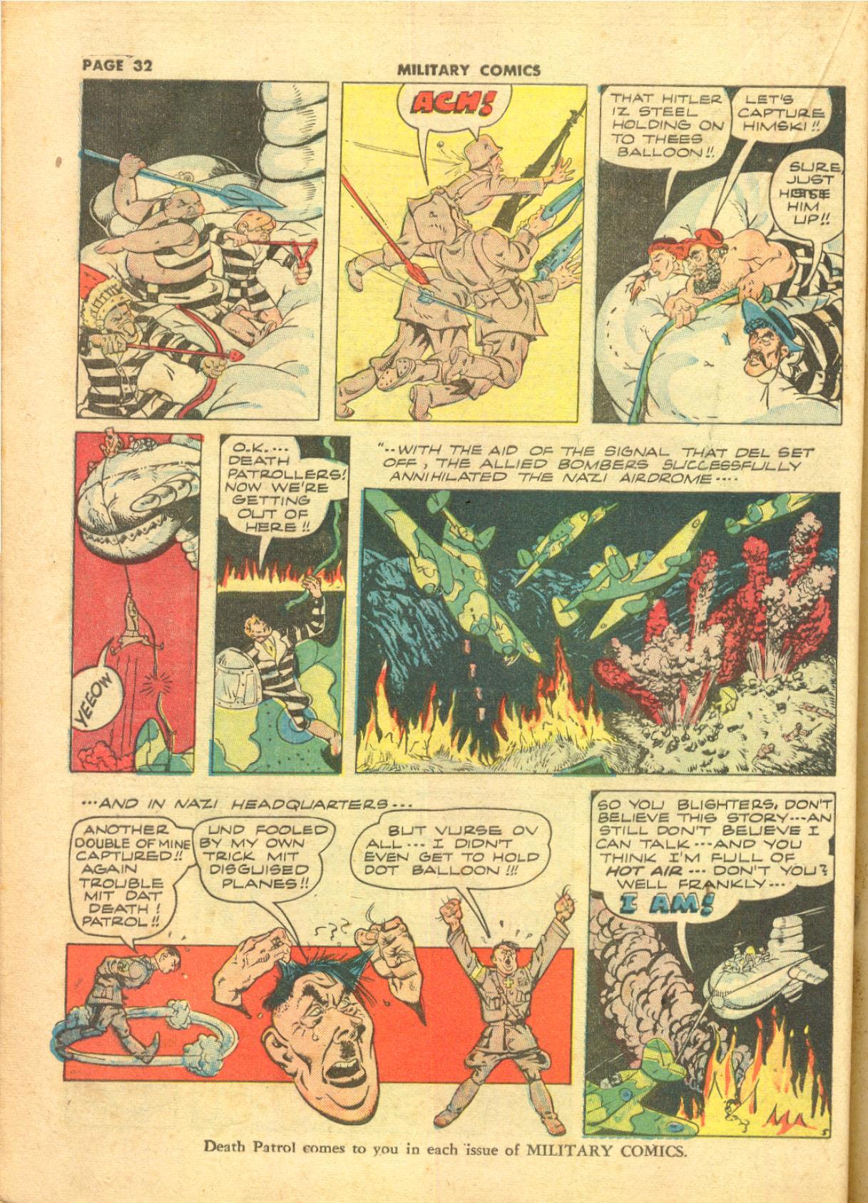 Military Comics #11 (Quality Comics), page 34. Public domain (US).