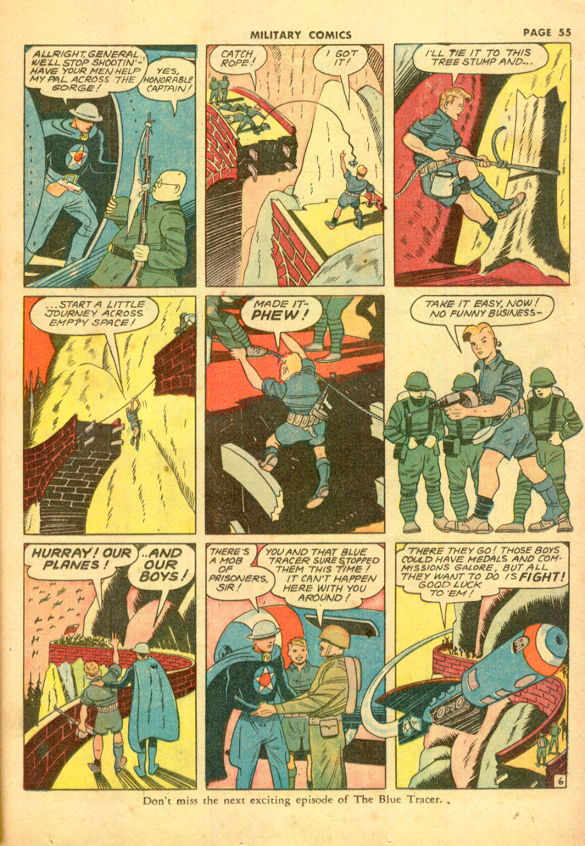 Military Comics #11 (Quality Comics), page 57. Public domain (US).