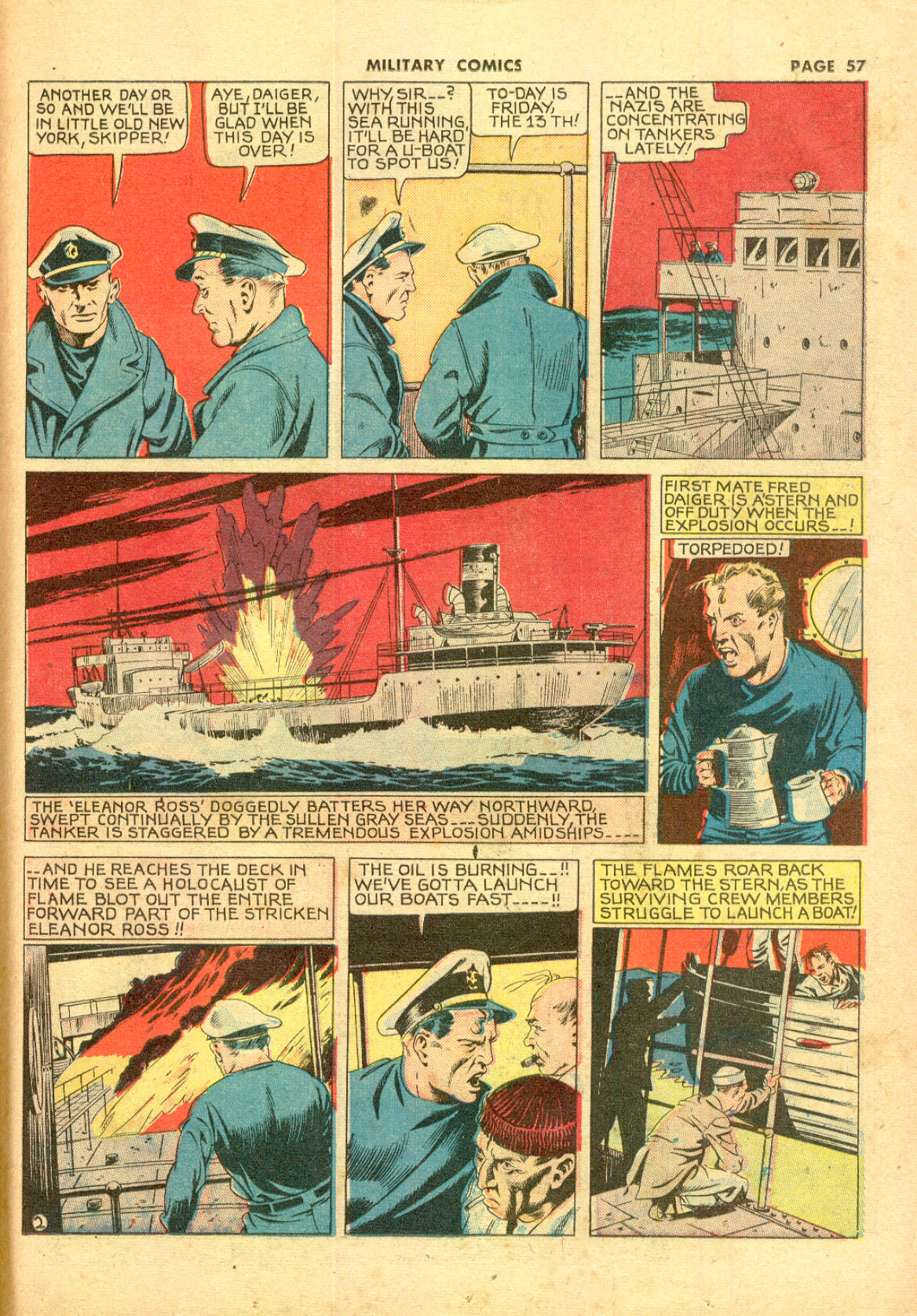 Military Comics #11 (Quality Comics), page 59. Public domain (US).