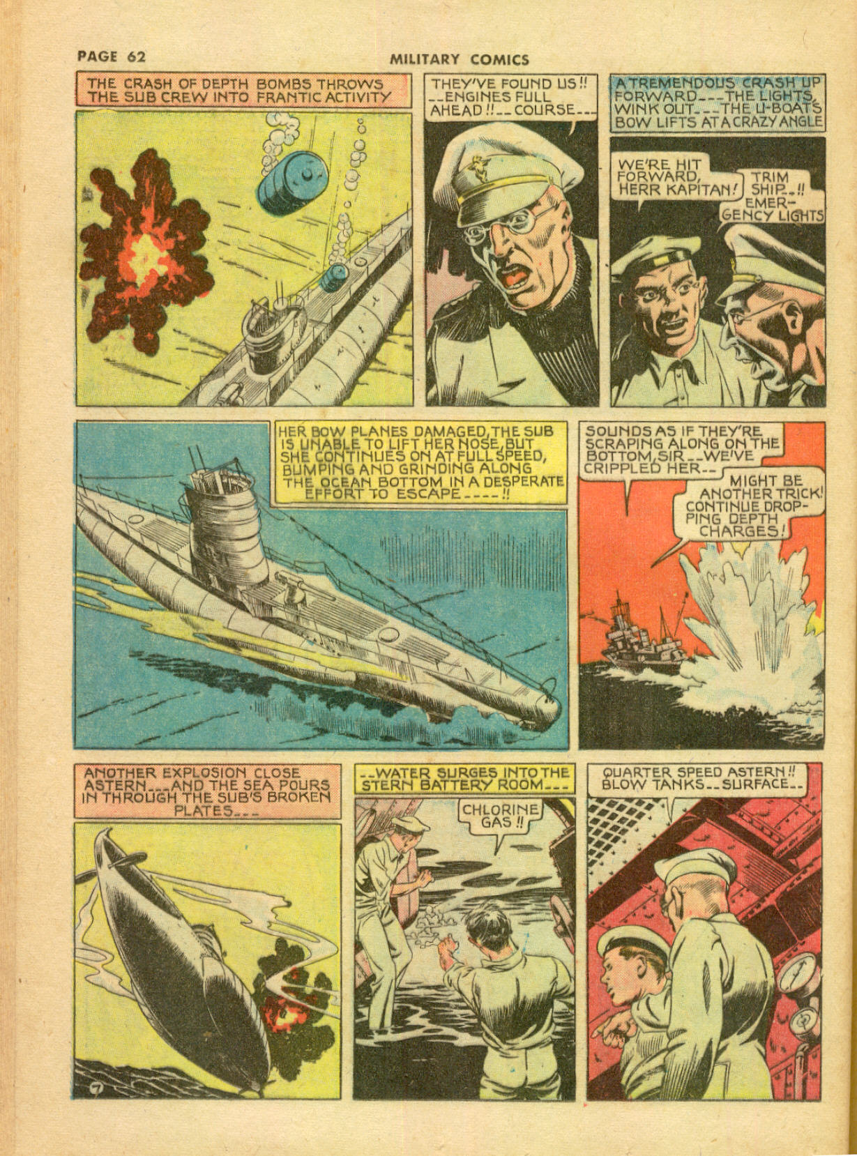 Military Comics #11 (Quality Comics), page 64. Public domain (US).