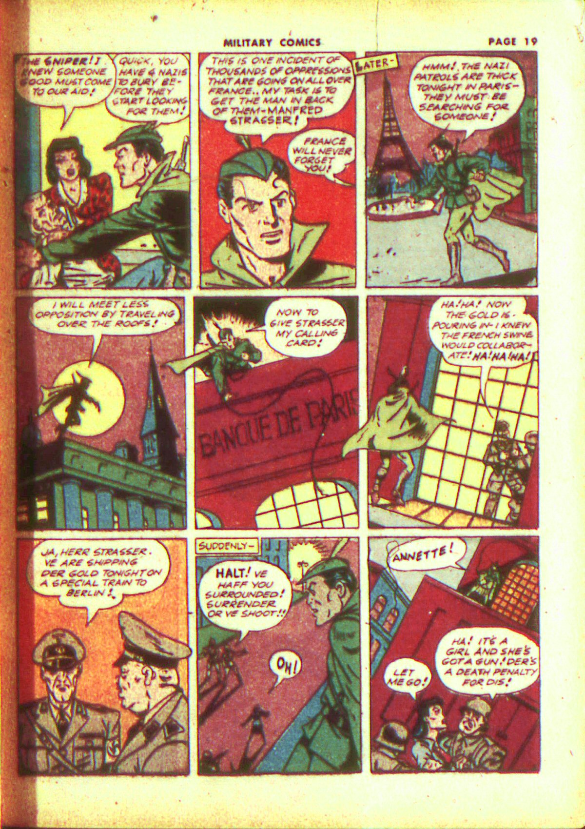 Military Comics #13 (Quality Comics), page 21. Public domain (US).