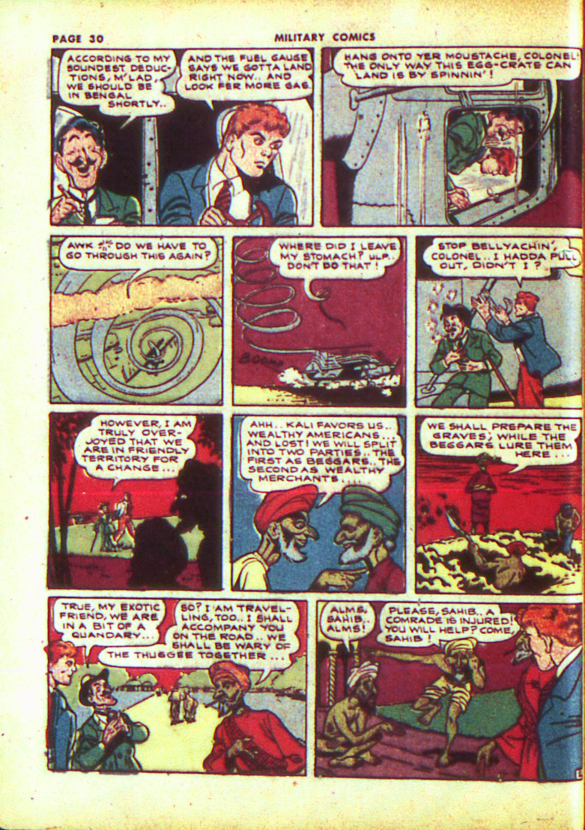 Military Comics #13 (Quality Comics), page 32. Public domain (US).