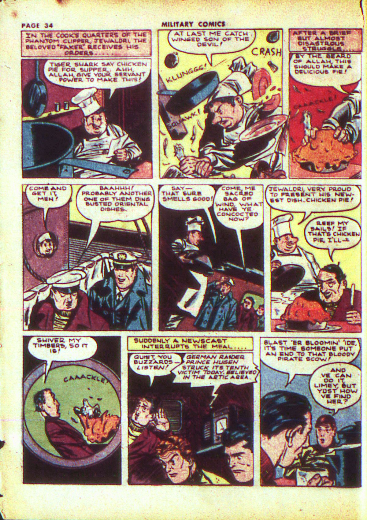 Military Comics #13 (Quality Comics), page 36. Public domain (US).