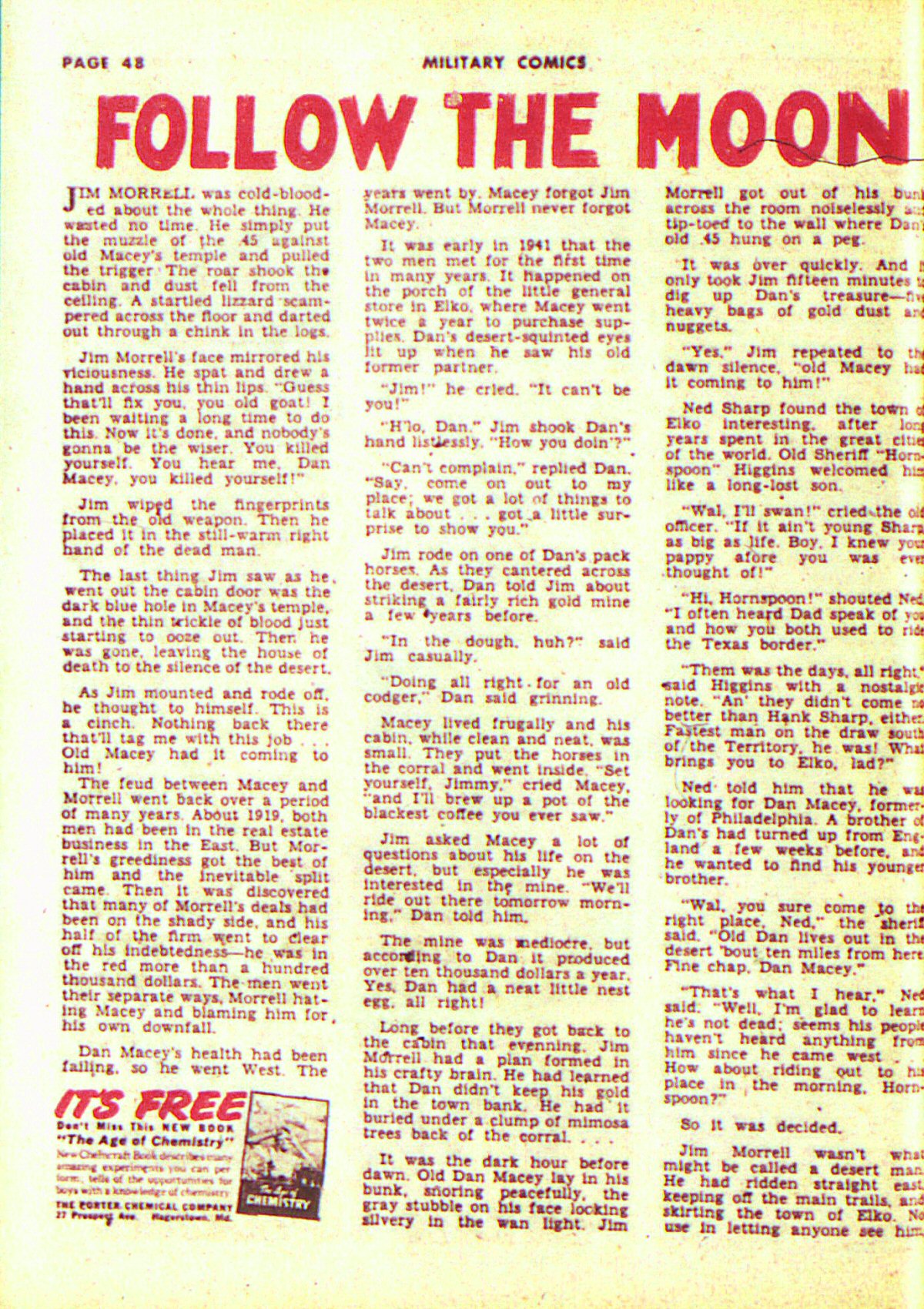 Military Comics #13 (Quality Comics), page 50. Public domain (US).