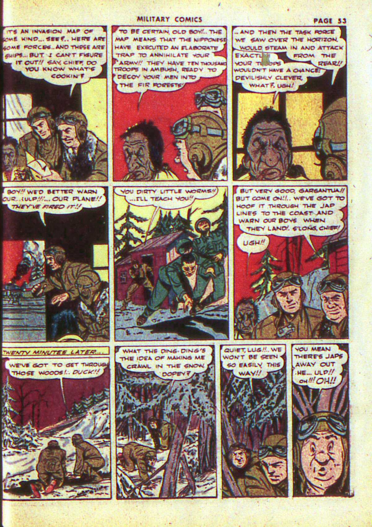 Military Comics #13 (Quality Comics), page 55. Public domain (US).