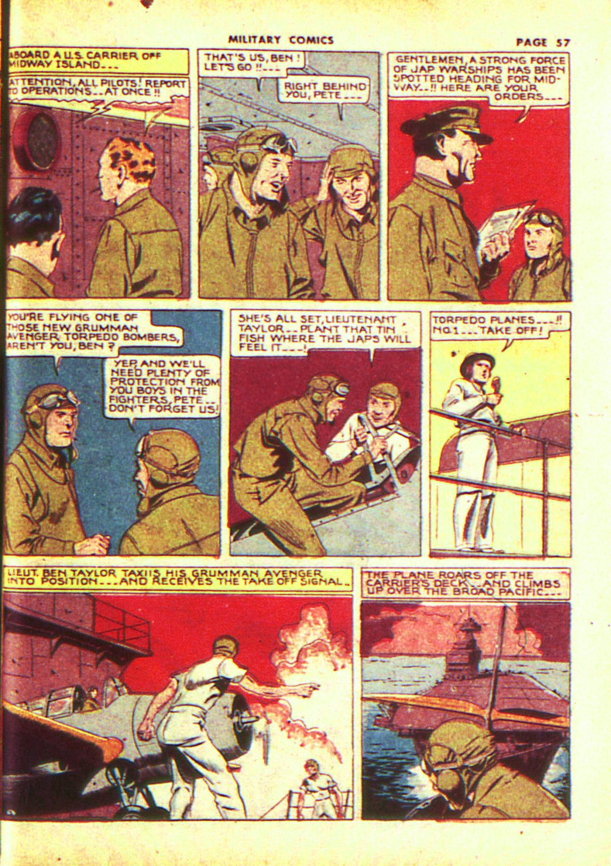 Military Comics #13 (Quality Comics), page 59. Public domain (US).
