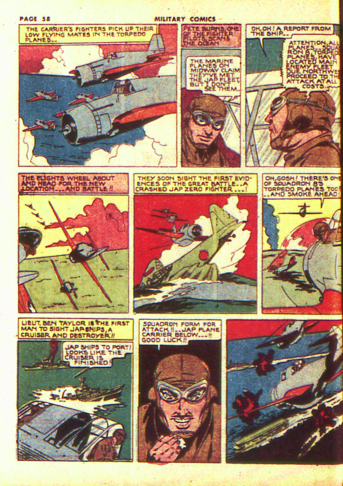Military Comics #13 (Quality Comics), page 60. Public domain (US).