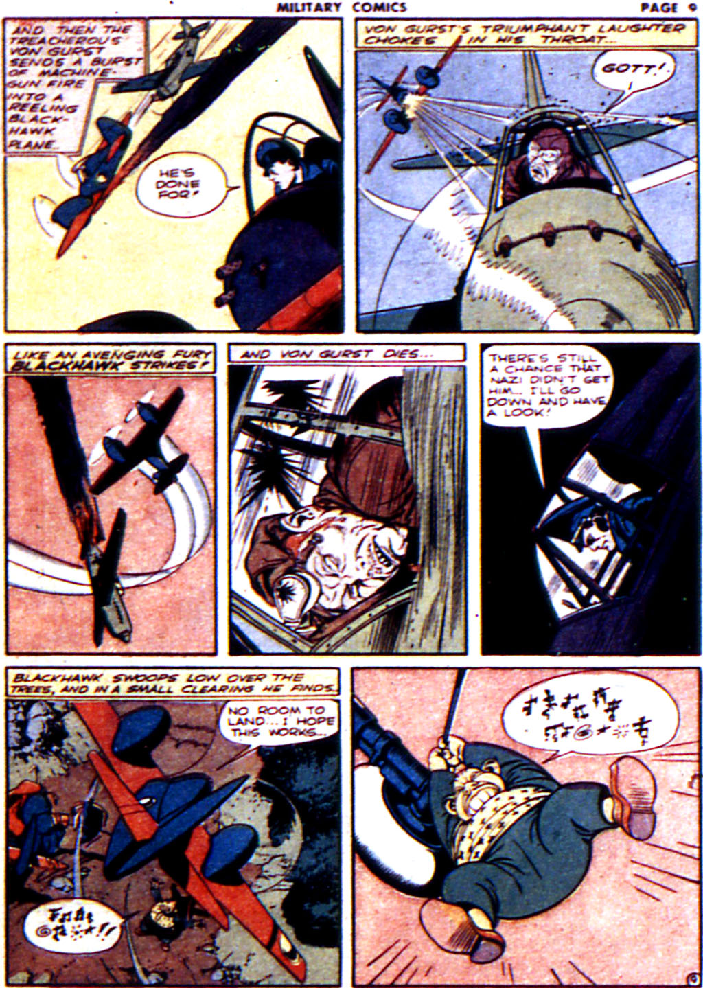 Military Comics #14 (Quality Comics), page 11. Public domain (US).