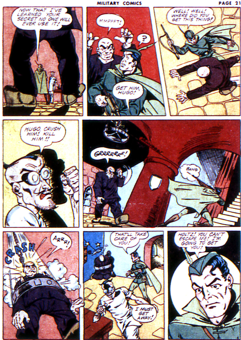 Military Comics #14 (Quality Comics), page 23. Public domain (US).