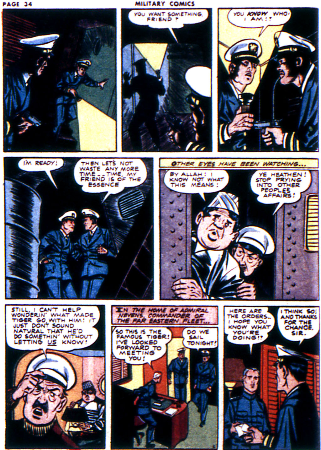 Military Comics #14 (Quality Comics), page 36. Public domain (US).