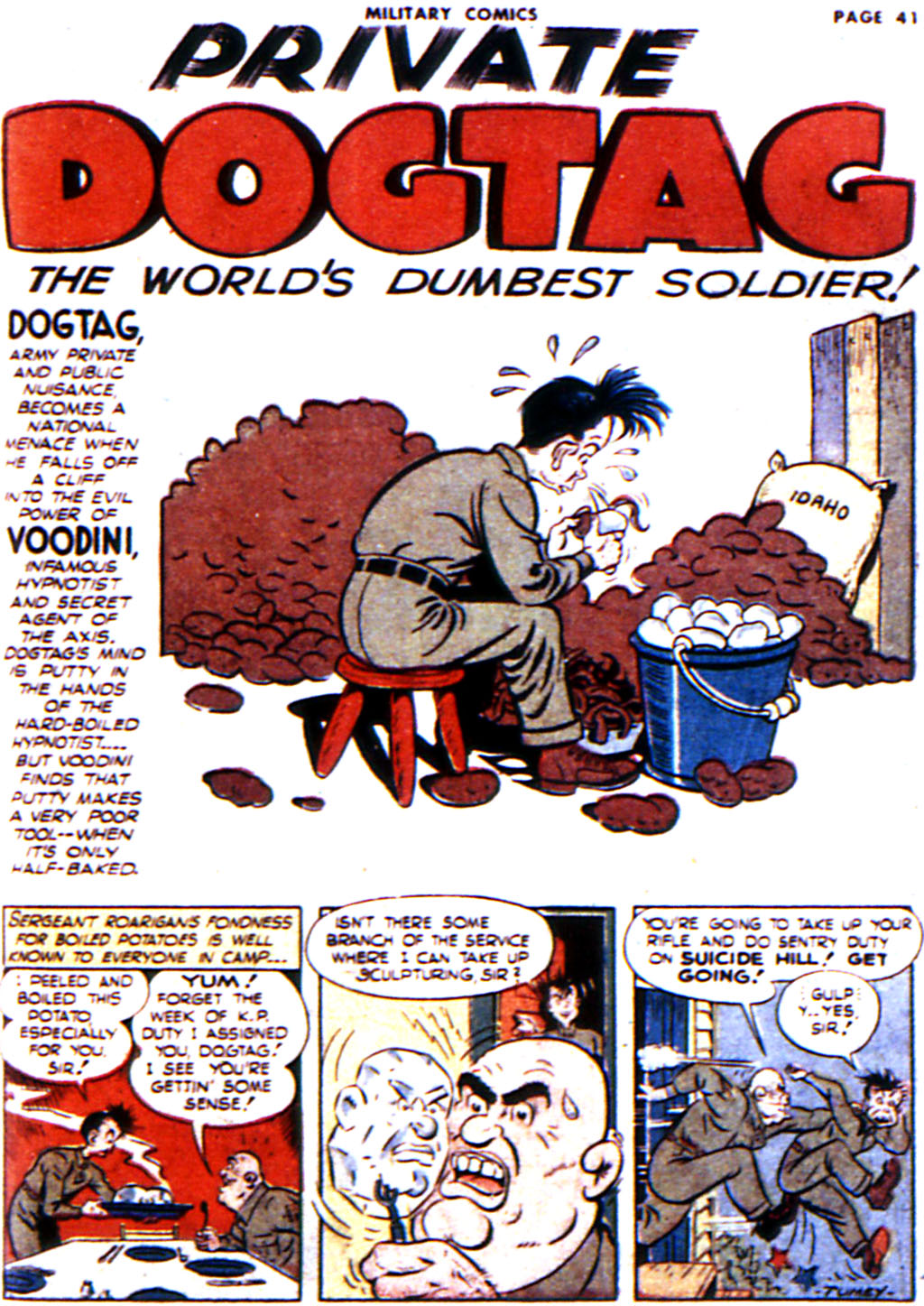 Military Comics #14 (Quality Comics), page 43. Public domain (US).