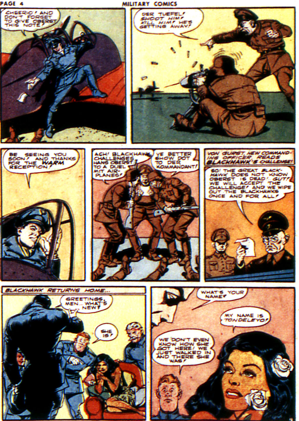 Military Comics #14 (Quality Comics), page 6. Public domain (US).